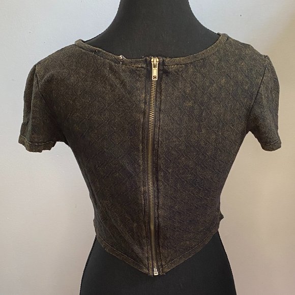 Silence + Noise - Cropped T-Shirt - XS - Picture 2 of 5